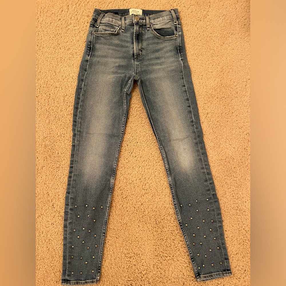 McGuire Denim Size 25 Newton Skinny Jean w/ Studs